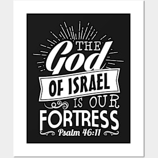 God of Israel is Our Fortress Posters and Art